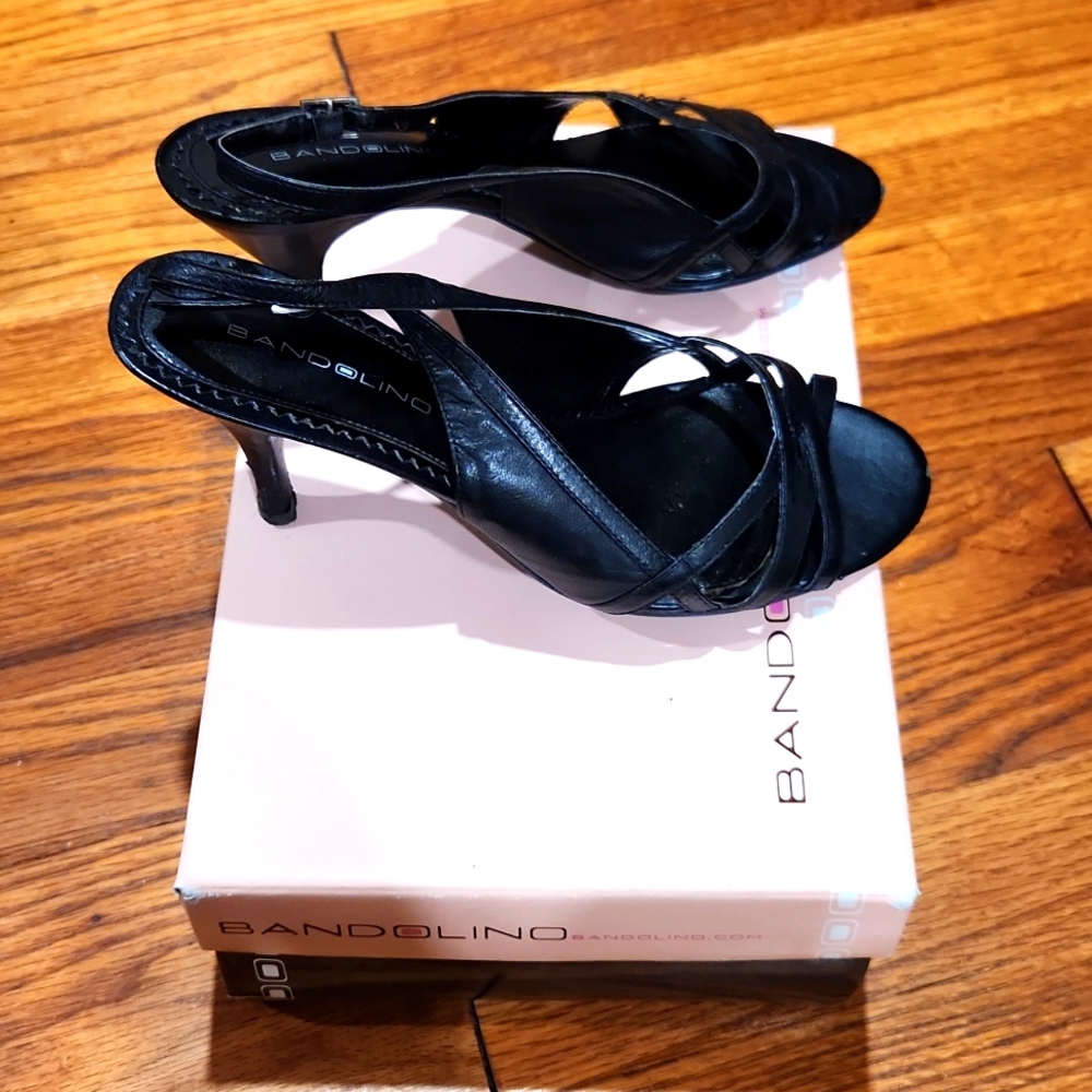 Black Slinback Pumps